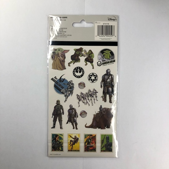 Star Wars: Mandalorian Mug w/ Small Sticker Book. - Picture 4 of 4